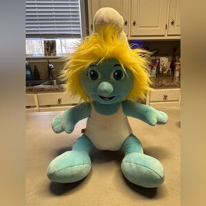Smurfs Smurfette BUILD A BEAR‎ 2013 18 Inches Tall Collectible Or Play Toy